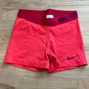Nike pro shorts